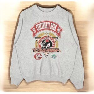 Cincinnati Reds Baseball Team Sweatshirt 1990 MLB Shirt For Men Women